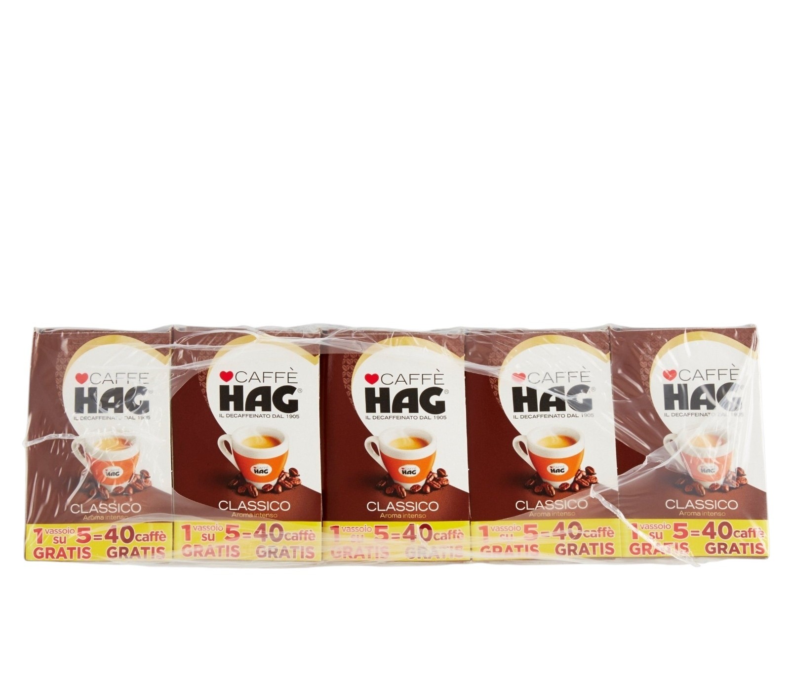 HAG CAFFÈ DECAFFEINATO GUSTO CLASSICO 200 BUSTINE