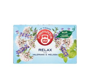 TISANA RELAX VALERIANA E MELISSA POMPADOUR 18 FILTRI 12 PZ